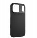 Yaxo Etui na telefon Leather Gear Slim Case MagSafe iPhone 17 Pro Dusty Black 9