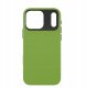 Yaxo Etui na telefon Leather Gear Slim Case MagSafe iPhone 17 Pro Tropic Green 5