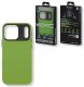 Yaxo Etui na telefon Leather Gear Slim Case MagSafe iPhone 17 Pro Max Tropic Green 7