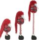 Dekoracja świąteczna SASKA CHRISTMAS Gnom dekoracyjny na teleskopach 38-88CM czerwony 4