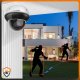 ZEWNĘTRZNA KAMERA IP WIFI KOPUŁKOWA OBROTOWA 8MPX AUDIO ZOOM x10 ŚLEDZENIE 4