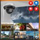 ZEWNĘTRZNA KAMERA IP WIFI KOPUŁKOWA OBROTOWA 8MPX AUDIO ZOOM x10 ŚLEDZENIE 6
