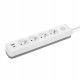 Montis Przedłużacz elektryczny biało-szary 4-gniazdowy z USB 3m MT186-WG-3 8
