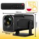Projektor Zenwire PROJEKTOR RZUTNIK 4K ANDROID LED WIFI MINI PRZENOŚNY FULL HD HY320 USB JACK 7