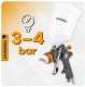 PISTOLET LAKIERNICZY DO MALOWANIA LAKIEROWANIA HVLP 1,4 MM ZBIORNIK 600 ML 3