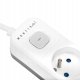 Montis Przedłużacz elektryczny biało-szary 3-gniazdowy z USB 3m MT185-WG-3 10