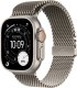Apple Watch Ultra 3 GPS + Cellular 49mm Natural Titanium Case with Natural Titanium Milanese Loop - Medium - MEWY4ET/A 1
