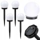 Ultimar Lampa Solar Led Lampka ogrodowa Kula 10 Cm 13