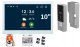 Reer IPS KW07 DIN WIDEODOMOFON VIDEODOMOFON WiFi 1080p APP 10' TUYA 2 ŻYŁOWY PASTYLKI KLAWIATURA 2