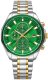 Zegarek Giewont Zegarek Męski Chronograph Sapphire Srebrno Zielony GW7290-B7 1