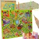 Eddy Toys Gra labirynt magnetyczna planszowa drewniana do podróży duże miasto 2 graczy Kik Sp. z o. o. Sp. k. 1