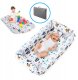 Baby Mix ŁÓŻECZKO TRAVEL NODE MIŚ I LIS 1