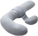 Momcozy PP006 F SHAPED PREGNANCY PILLOW AIR LAYER GRAY 2