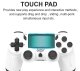 Bezprzewodowy PAD z wibracjami do konsoli PS4, PS3, PC 8