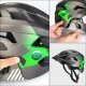 RockBros Kask rowerowy TS-61 10110061003 dziecięcy z odpinaną szczęką rozmiar S (48-54) - zielony 6