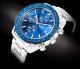 Zegarek Giewont Zegarek Męski Chronograph Sapphire Srebrno Niebieski GW8720-B3 2