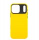 Yaxo Etui na telefon Leather Gear Slim Case MagSafe iPhone 17 Pro Honey Yellow 1