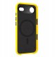 Yaxo Etui na telefon Leather Gear Slim Case MagSafe iPhone 17 Air Honey Yellow 3