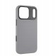 Yaxo Etui na telefon Leather Gear Slim Case MagSafe iPhone 17 Pro Bohemian Gray 2
