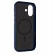 Yaxo Etui na telefon Leather Gear Slim Case MagSafe iPhone 17 Dusky Blue 3