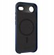 Yaxo Etui na telefon Leather Gear Slim Case MagSafe iPhone 17 Air Dusky Blue 3