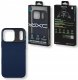 Yaxo Etui na telefon Leather Gear Slim Case MagSafe iPhone 17 Pro Dusky Blue 6