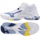 Mizuno Buty siatkarskie Wave Lightning Z8 Mid biało -niebieskie r. 46 1