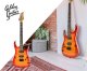 Golden Guitar Gitara elektryczna superstrat Strat3 - wiśnia one size 2