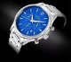 Zegarek Giewont Zegarek Męski Chronograph Sapphire Srebrno Niebieski GW6310-B3 2