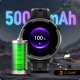 Smartwatch męski zegarek GPS AMOLED MENU PL WODOODPORNY 500mAh + 3 paski 14