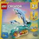 LEGO Creator 3 w 1 Zwierzęta morskie: piękny delfin (31385) 1