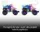 LEGO Technic Monster Jam Sparkle Smash z napędem pull-back (42220) 4