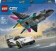 LEGO City Odrzutowiec kontra samochód (60489) 1