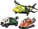 LEGO City Zestaw z samolotem, ciężarówką serwisową i poduszkowcem (60505) 2
