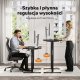 Biurko SENSE7 Rama biurka elektrycznego Nojo Light Czarna 3