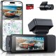 GKU D700 Kamera samochodowa przód i tył 4K/2,5K karta SD 64 GB GPS 5G 1