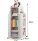 Regał na książki obrotowy półka domek organizer pokój dziecięcy biały WF 5