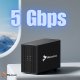 OBUDOWA DYSKU HDD SSD 2x 3,5" SATA III USB 3.2 KIESZEŃ RAID JBOD PM DO 40TB 8