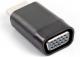 Adapter AV Lanberg HDMI - D-Sub (VGA) czarny (AD-0016-BK) 2