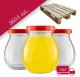 SŁOIK SŁOICZEK MAJO 245ml szklane słoiki na dżem miód PALETA 3654szt 6