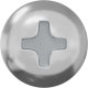 Wąż do pralki i zmywarki vidaXL Wkręty Drewniane 2 pcs srebrny M4 x 28 mm Stal 3