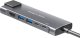 Adapter (HUB) USB typu C na HDMI/2x USB3.0/2x USB typu C/RJ45 65