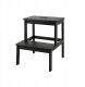 P&C Bambusowy taboret ze schodkiem KROK, wys. 46 cm 1
