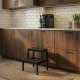P&C Bambusowy taboret ze schodkiem KROK, wys. 46 cm 2