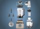 Blender kielichowy Ninja Ninja 3w1 Detect Power Blender Processor Pro robot kuchenny 1200W zestaw 14