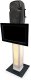 Hardman Czarny totem 100-175cm PTS25B-TV z akcesoriami one size 11