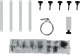 Hardman Czarny totem 100-175cm PTS25B-TV z akcesoriami one size 8