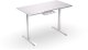 Biurko Endorfy Atlas S Electric Onyx White Białe 114 cmx60 cm 3