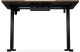 Biurko Endorfy Atlas S Electric Dark Wood Ciemnobrązowe 114 cmx60 cm 10