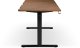 Biurko Endorfy Atlas L Electric Dark Wood Ciemnobrązowe 150 cmx76 cm 7